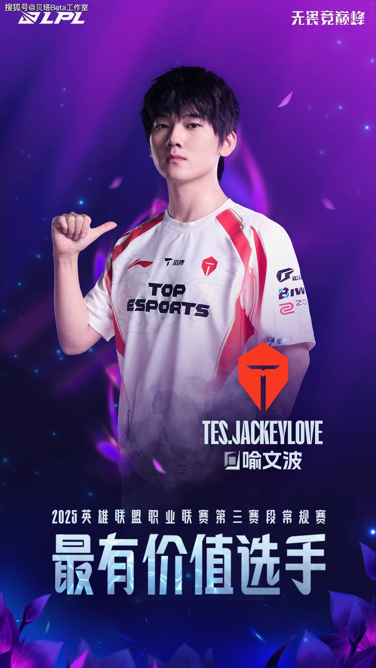 LPL最佳阵容出炉！Theshy一阵上单，knight一阵中单！Bin遗憾落选